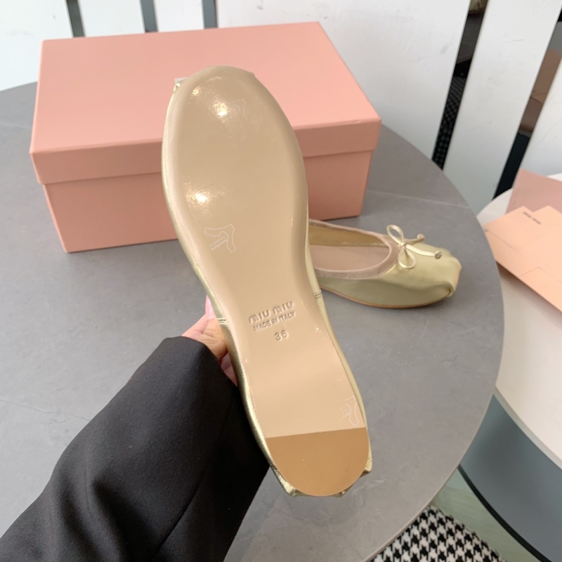 Miu Miu flat shoes